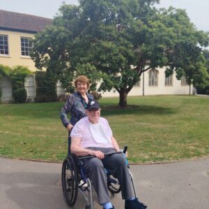 Kingsclere Court Care Home residents enjoy a sunny day at Priory Park with walks, laughter, and ice cream—creating memories to cherish forever.