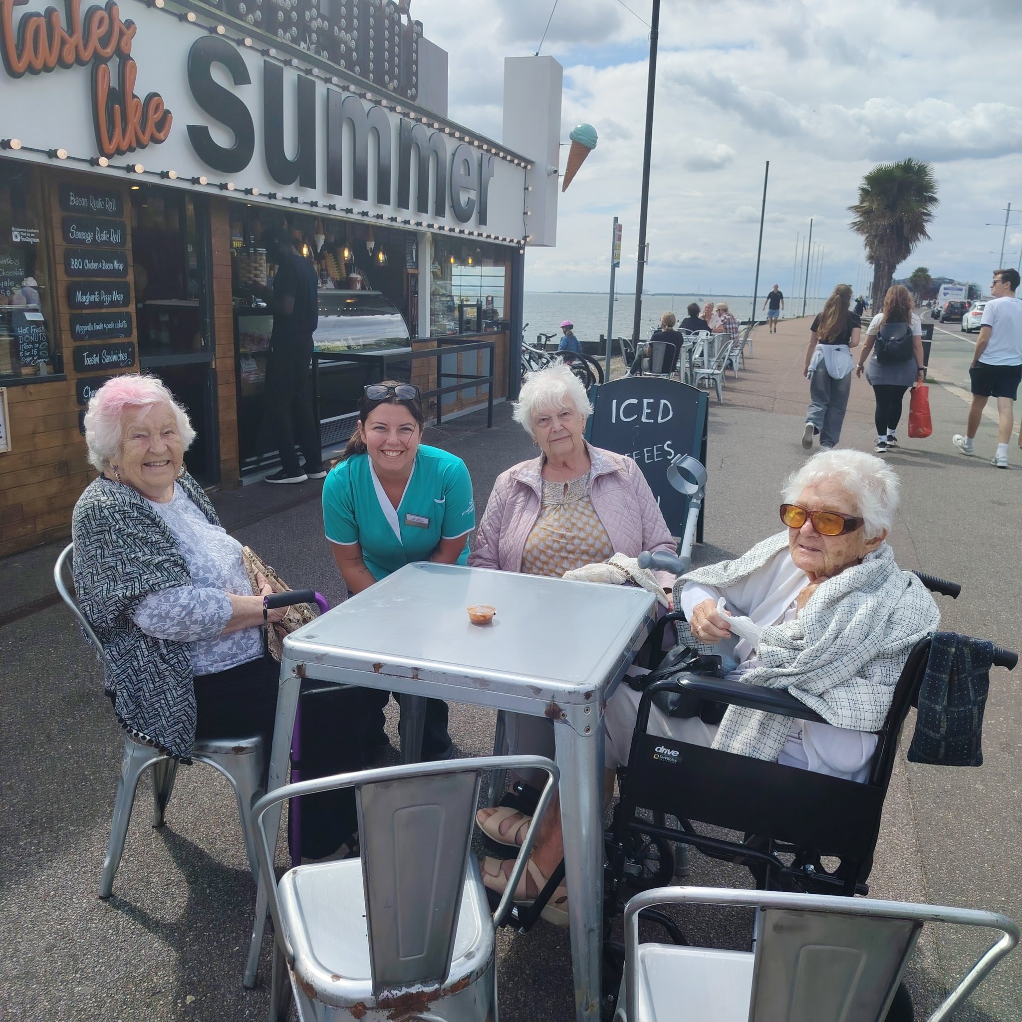 Residents from Kingsclere Court Care Home enjoyed a heartwarming seaside trip filled with laughter, sweet treats, and sunshine. Discover how simple adventures create lasting joy and connection.