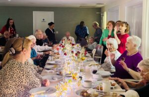 The Kingsclere Court Christmas Celebration brought residents, staff, and families together for festive food, music, dancing, and joyful memories.