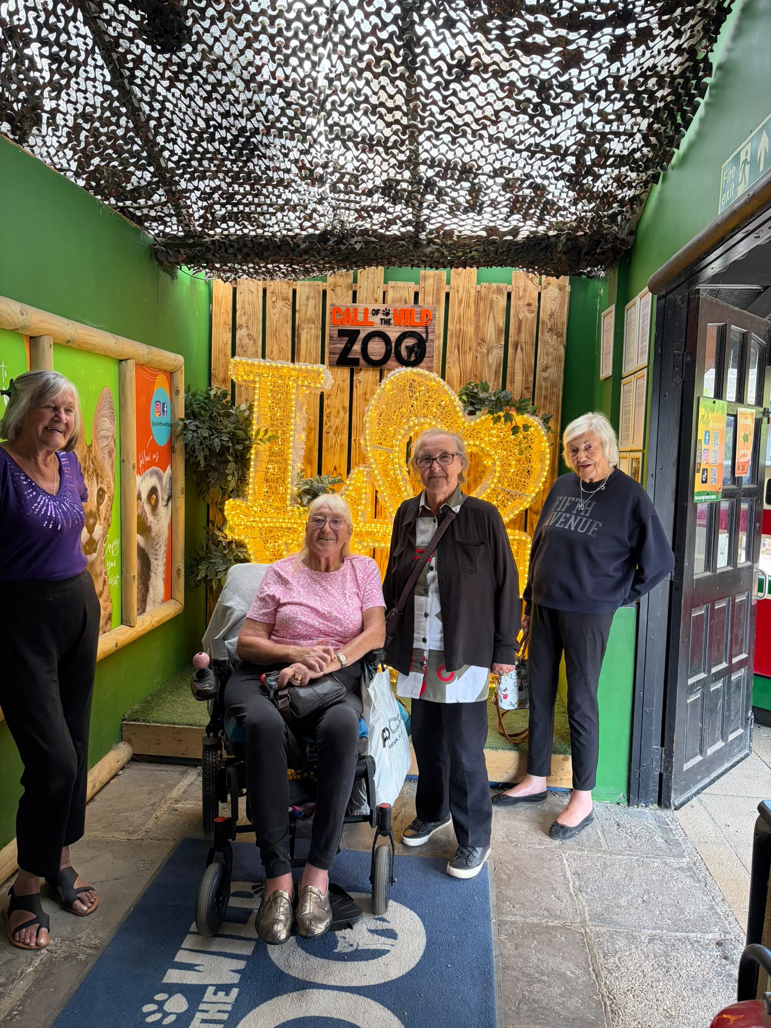 Kingsclere Court Care Home Zoo Visit